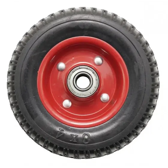 Ofertă de sezon Roata Carucior - Mare - Cauciuc Brut Striat - Rulment - 250-4 (8