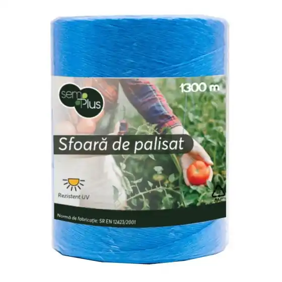 Premium Sfoara de palisat din polipropilena, lungime rola 1300 metri, 1 Kg, SemPlus