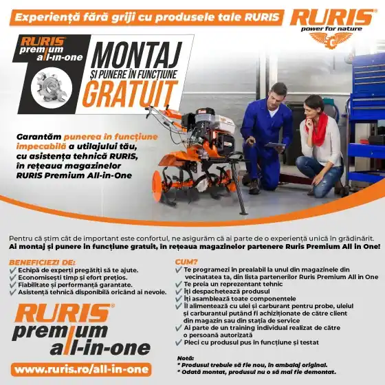 Retur gratuit Motocoasa multifunctionala DAC 335