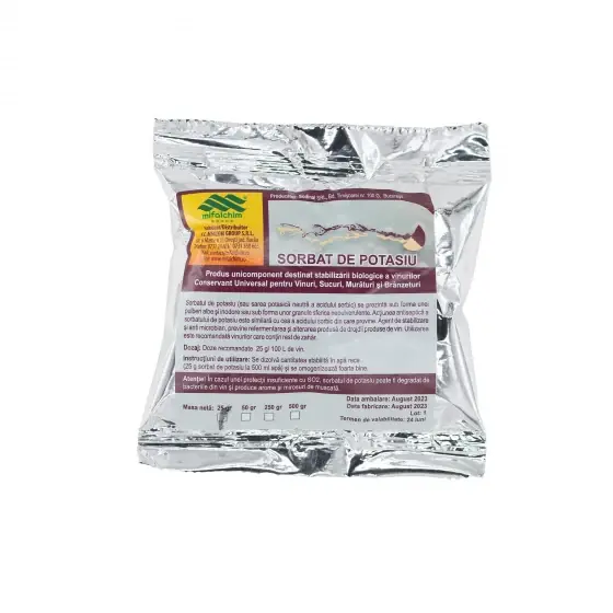 Conservant universal Sorbat de Potasiu, 250 g Ofertă exclusivă