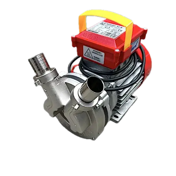 Electropompa Novax 30 B 95C, inox, pentru transvazare lichide alimentare fierbinti, bere, lapte, suc, vin Ofertă limitată