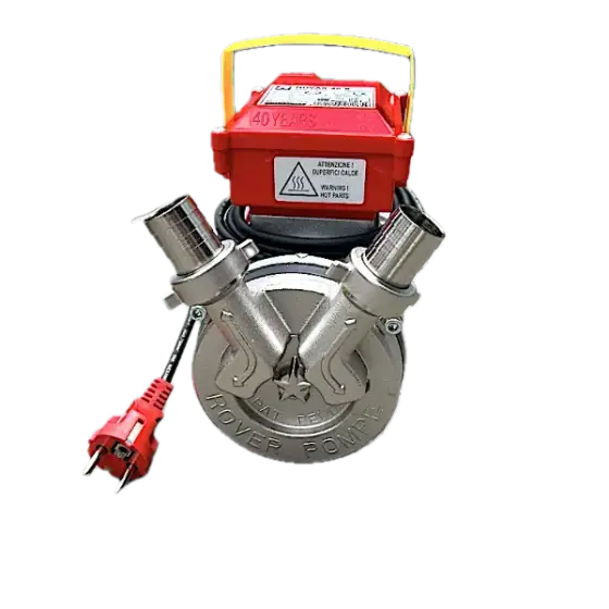 Electropompa Novax 25 B 95C, inox, pentru transvazare lichide alimentare fierbinti, bere, lapte, suc, vin Super ofertă
