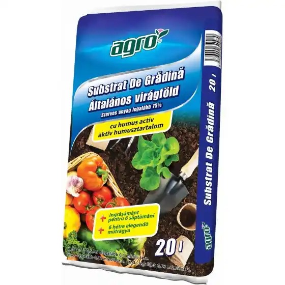 Cumpără online Substrat de gradina AGRO, 10 l