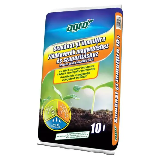 Retur ușor Substrat pentru sadire si inmultire AGRO, 10 l