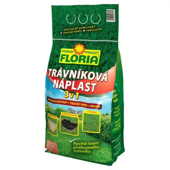Super ofertă Seminte gazon cu substrat si ingrasamant Gazonplast Floria, 1 kg