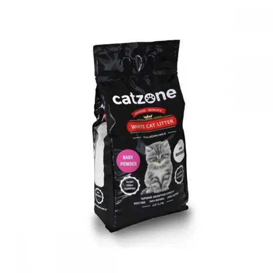 Catzone Clumping Nisip Super Premium Baby Powder 6L/5Kg Plată sigură