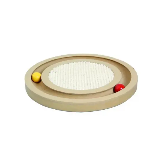 Ofertă limitată Jucarie Pentru Pisici Flamingo Circuit Cu Minge 29X29X2.5Cm