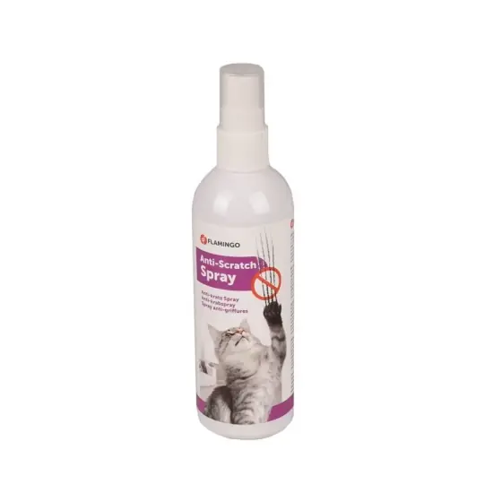 Spray Repelent Pentru Pisici Flamingo Antizgariat 175Ml Calitate înaltă