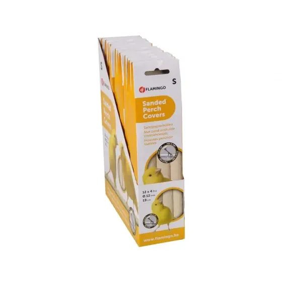 Bat Abraziv Pentru Pasari Exotice Flamingo S 12Mm (4 Buc/Set) Mai ieftin