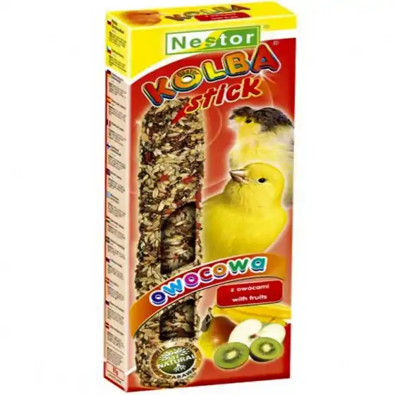 Ofertă Nestor Canari Stick Fructe (Cut 2 Buc)/Ko