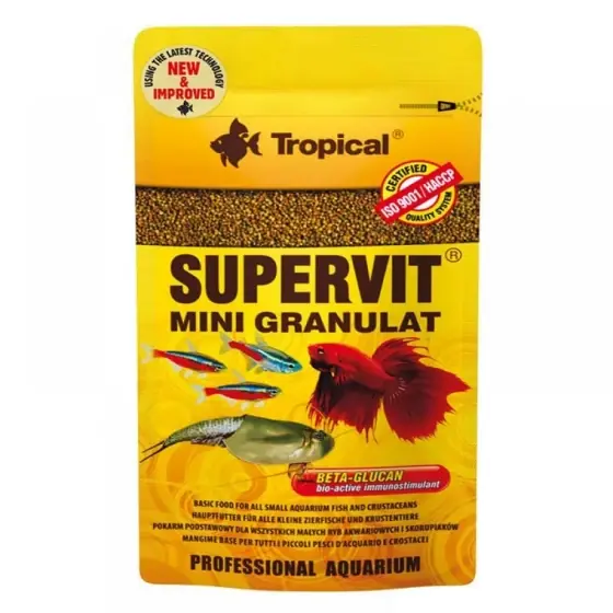 Ofertă exclusivă Tropical Supervit Mini Granulat 10Gr