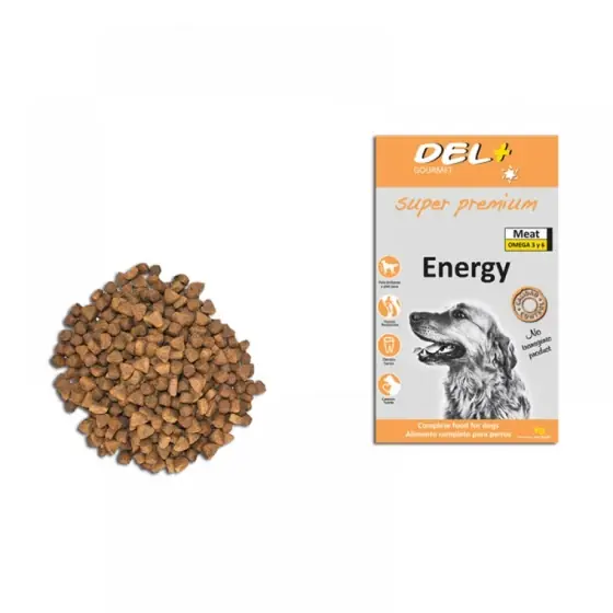 Hrana Uscata Super Premium Pentru Caini Gourmet Del+ Dog Energy 15Kg Comandă acum