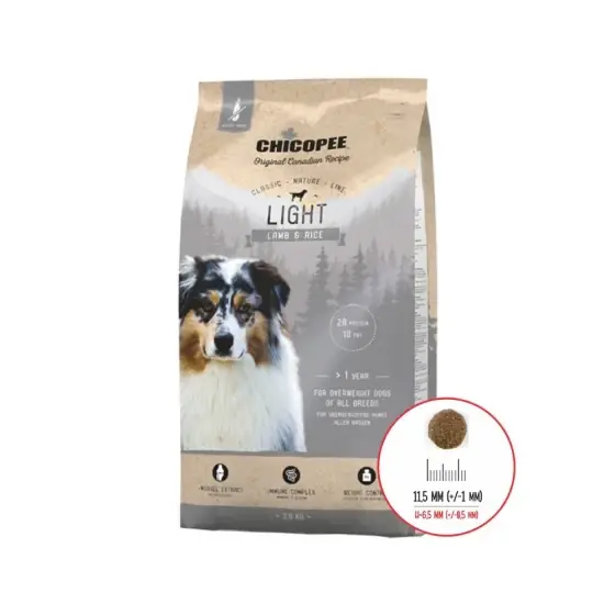 Hrana Uscata Pentru Caini Super Premium Chicopee Cnl Light Lamb&Rice 2Kg Ofertă specială