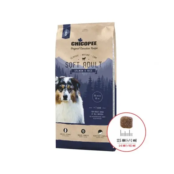 Hrana Uscata Pentru Caini Super Premium Chicopee Cnl Soft Adult Salmon&Rice 2Kg Super ofertă