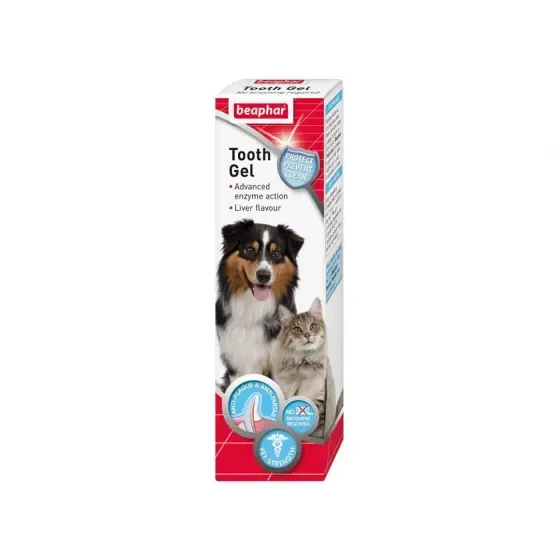 Gel Dentar Pentru Caini Si Pisici Tooth Gel Beaphar 100G Nu rata