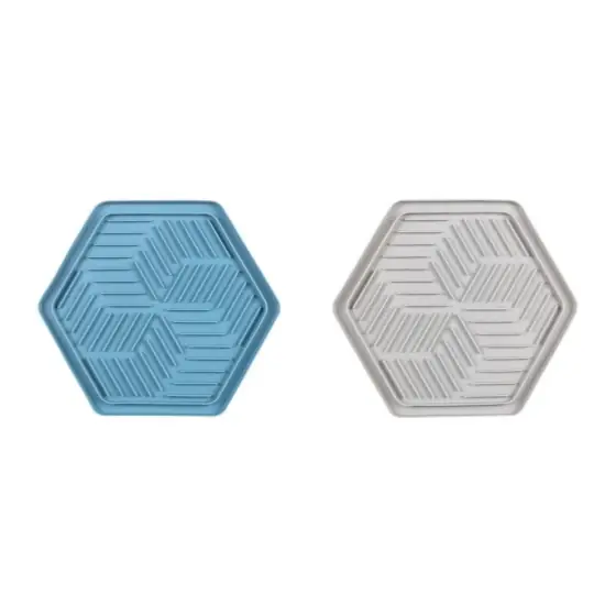 Hranitoare Pentru Caini Si Pisici Interactiv Flamingo Lick Pad Bean Blue/Grey 24X21Cm Cel mai vândut
