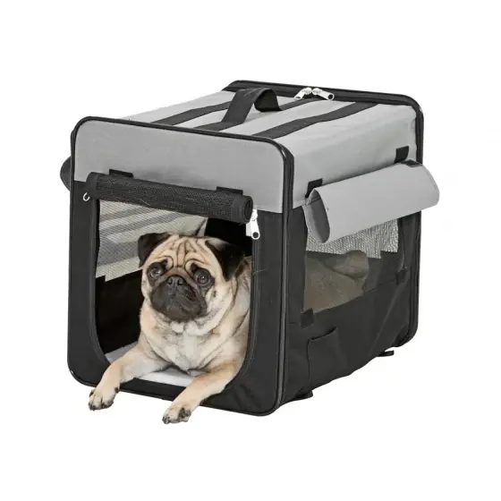 Popular Geanta De Transport Pentru Caini Flamingo Smart Top Plus 46X36X41Cm