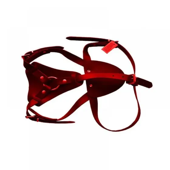 Ofertă limitată Ham Piele Pentru Caini Nr.5 Sanie Rosu 70-92Cm/25Mm