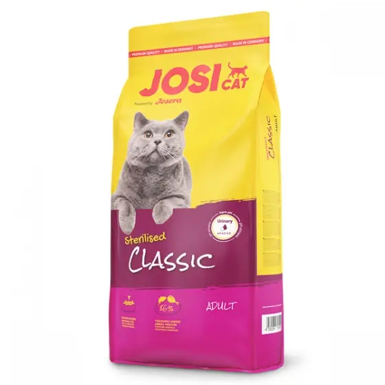 JosiCat Sterilised Classic 18 kg Premium