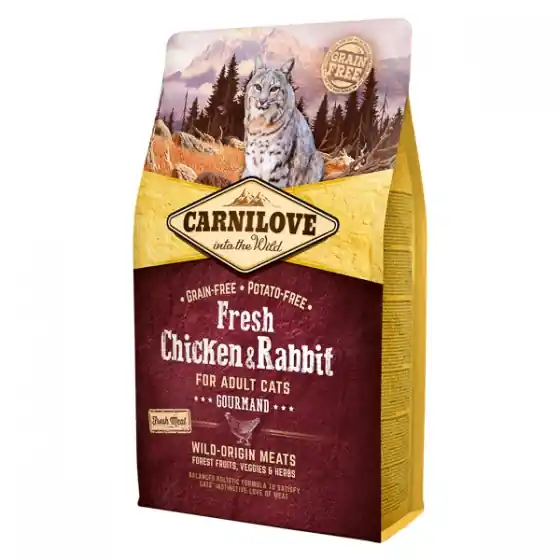 Carnilove Fresh Chicken and Rabbit for Adult Cats 2 kg Ofertă specială
