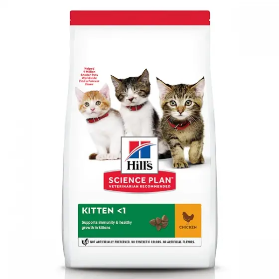Hill's SP Feline Kitten Chicken 3 kg Expediere rapidă