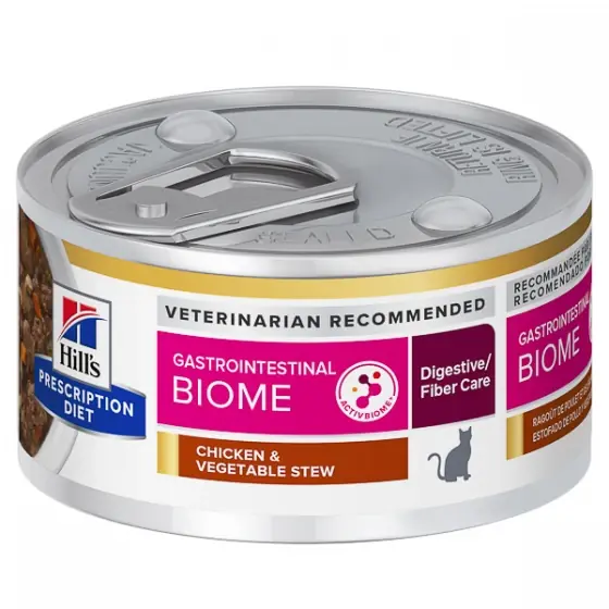 Hill's PD Feline GI Biome Chicken & Vegetables Stew 82 g Discount