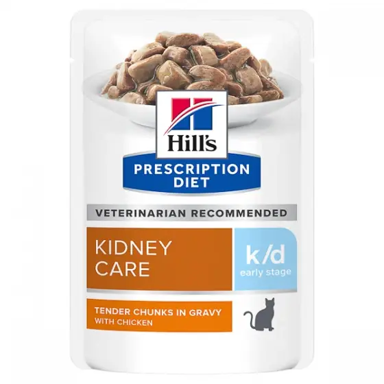 Hill's PD Feline k/d Early Stage Chicken 85 g (plic) Reducere