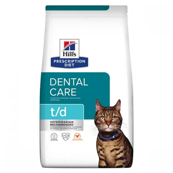 Disponibil imediat Hill's PD Feline t/d 1.5 kg