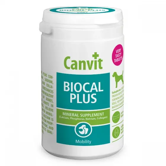 Disponibil imediat Canvit Biocal Plus for Dogs 230g