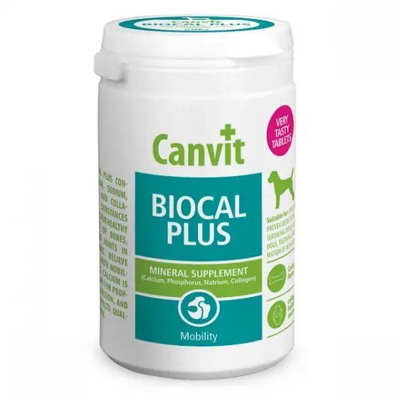 Plată sigură Canvit Biocal Plus for Dogs 500g