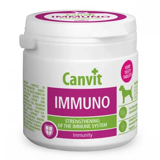 Canvit Immuno for Dogs 100g Plată securizată