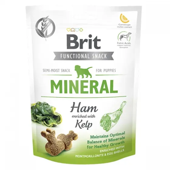 Plată sigură Brit Care Dog Snack Mineral Ham for Puppies 150 g