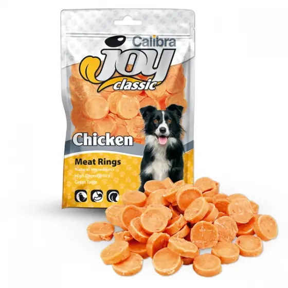 Calibra Joy Dog Classic Chicken Rings 80 g Preferatul clienților
