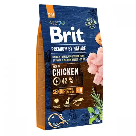 Premium Brit Premium by Nature Senior S plus M 8 kg