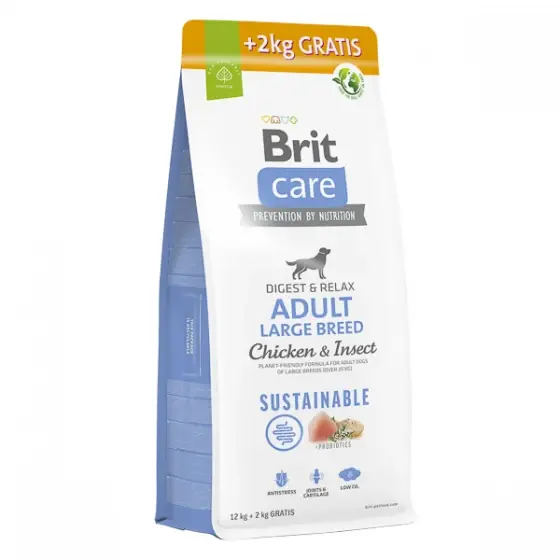 Preț redus Brit Care Dog Sustainable Adult Large Breed 12 + 2 kg