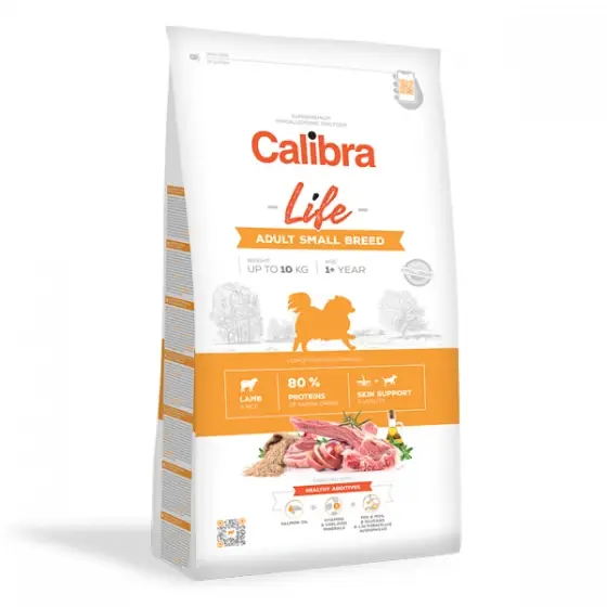 Calibra Dog Life Adult Small Breed Lamb 6 kg Super ofertă
