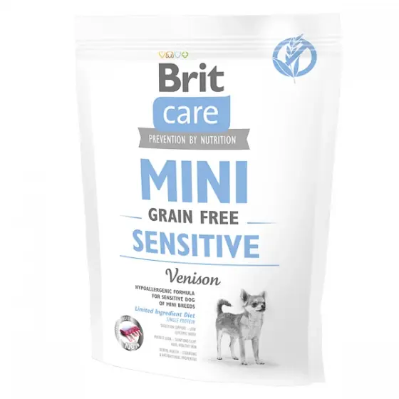 Brit Care Mini Grain Free Sensitive 400 g Ieftin