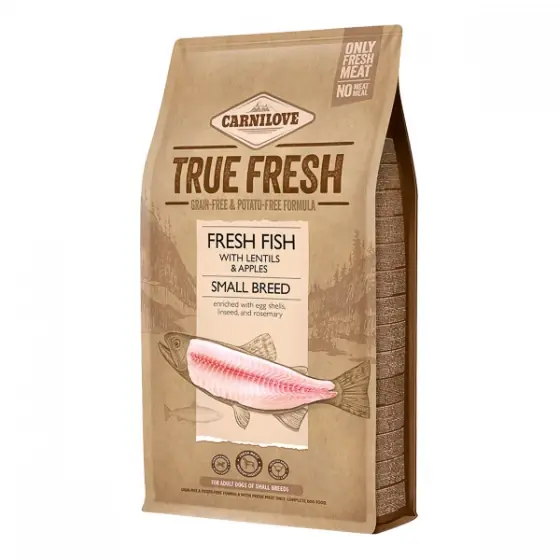 Livrare rapidă Carnilove True Fresh Fish Adult Small Breed 1.4 kg