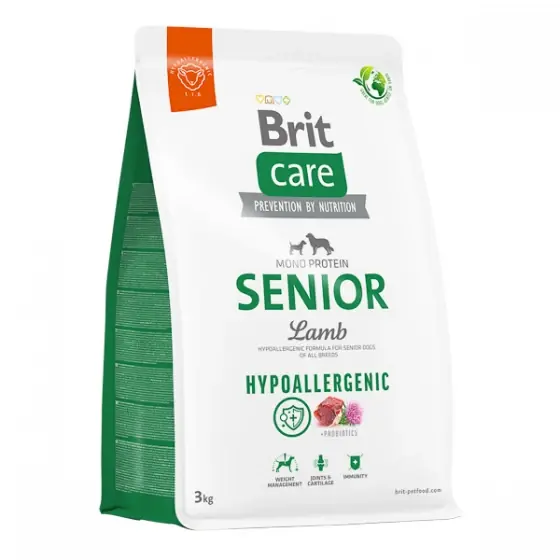 Ieftin Brit Care Dog Hypoallergenic Senior 3 kg
