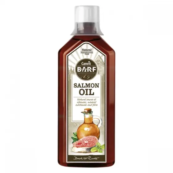 Cel mai bun preț Canvit Barf Salmon Oil 500 ml
