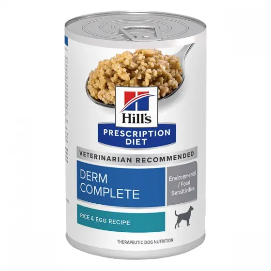 Retur ușor Hill's PD Canine Derm Complete 370 g