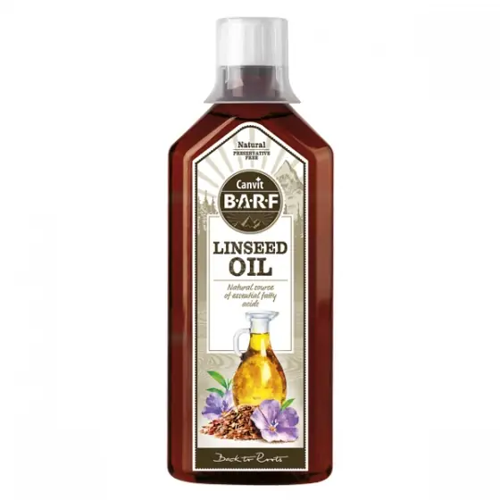 Canvit Barf Linseed Oil 500 ml Calitate înaltă