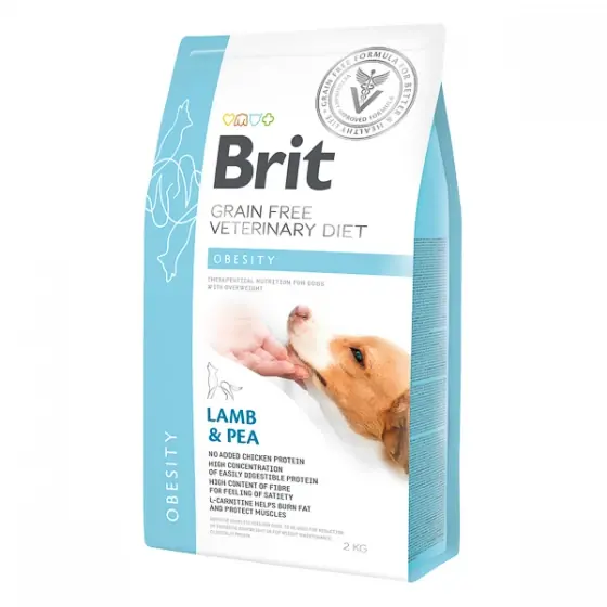 Noutate Brit Grain Free Veterinary Diets Dog Obesity 2 kg