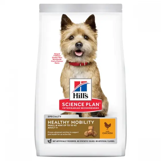 Hill's SP Canine Adult Healthy Mobility Small and Mini Chicken 1.5 kg Noutate
