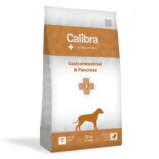 Calibra VD Dog Gastrointestinal & Pancreas 2 kg Retur ușor