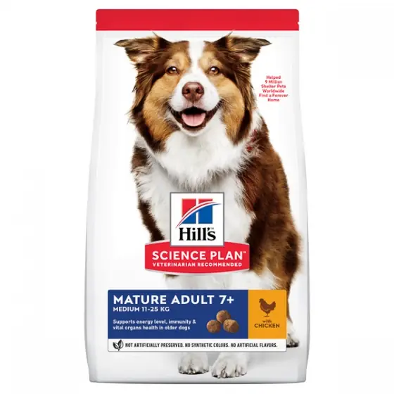 Hill's SP Canine Mature Medium Chicken 14 kg Retur gratuit