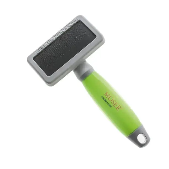 Perie Moser ingrijire blana Medium Slicker Brush (caini talie medie) Bestseller