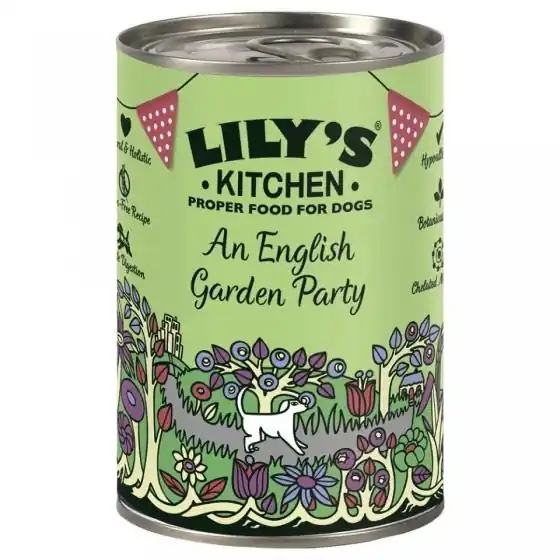 Hrana umeda pentru caini Lily's Kitchen An English Garden Party, 6 x 400g Retur gratuit