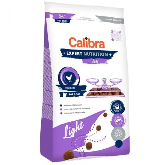 Ofertă limitată Hrana uscata pentru caini, Calibra Dog Expert Nutrition, Light, 2 Kg
