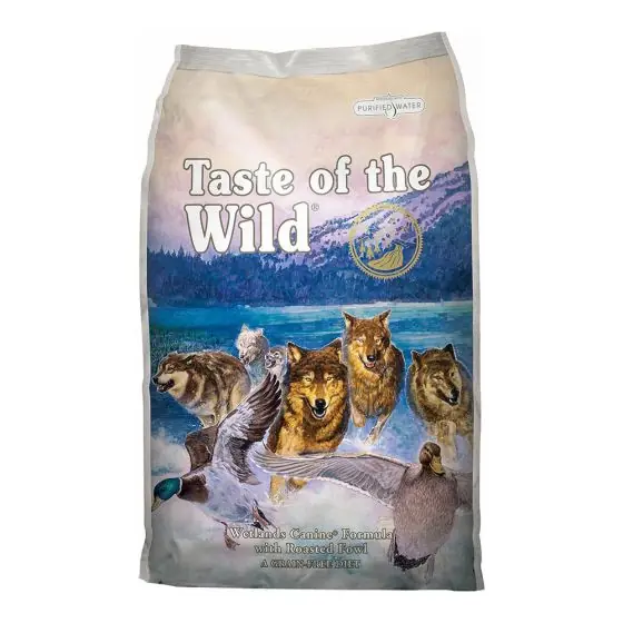 Preferatul clienților Hrana uscata pentru caini, Taste of the Wild Wetlands, 13 kg